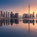 Inside the Dubai Exhibition Centre, host venue of Expo 2020