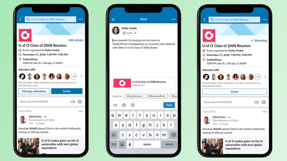 LinkedIn Event App