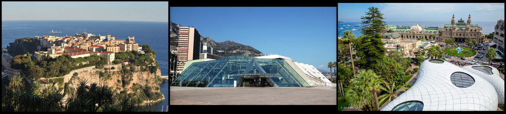 A selection of destination images of Monaco