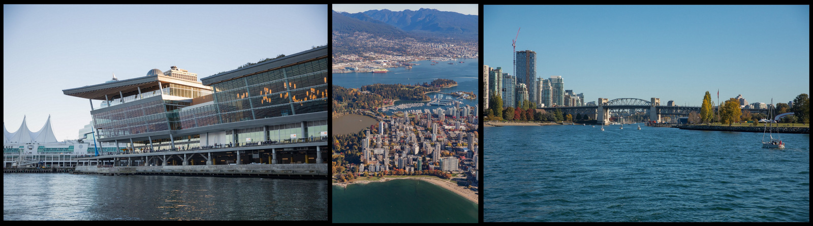 Vancouver Convention Centre & views of the city