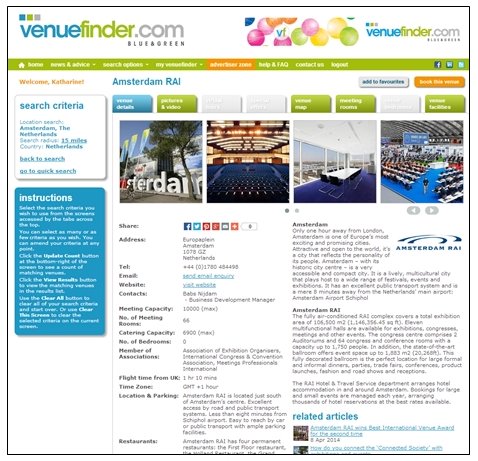 New venue finding initiative from Trinity and venuefinder.com