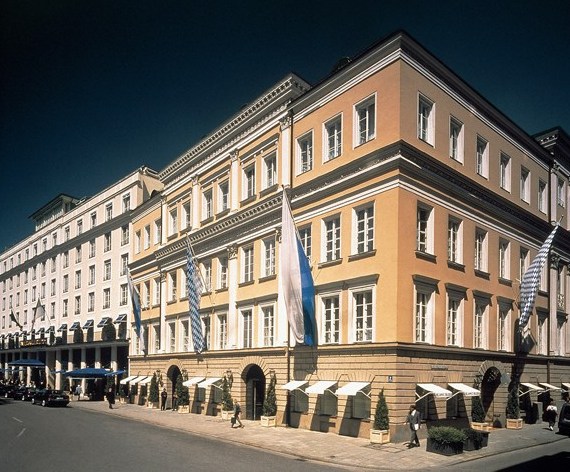 The Bayerischer Hof, Munich has a new roof garden