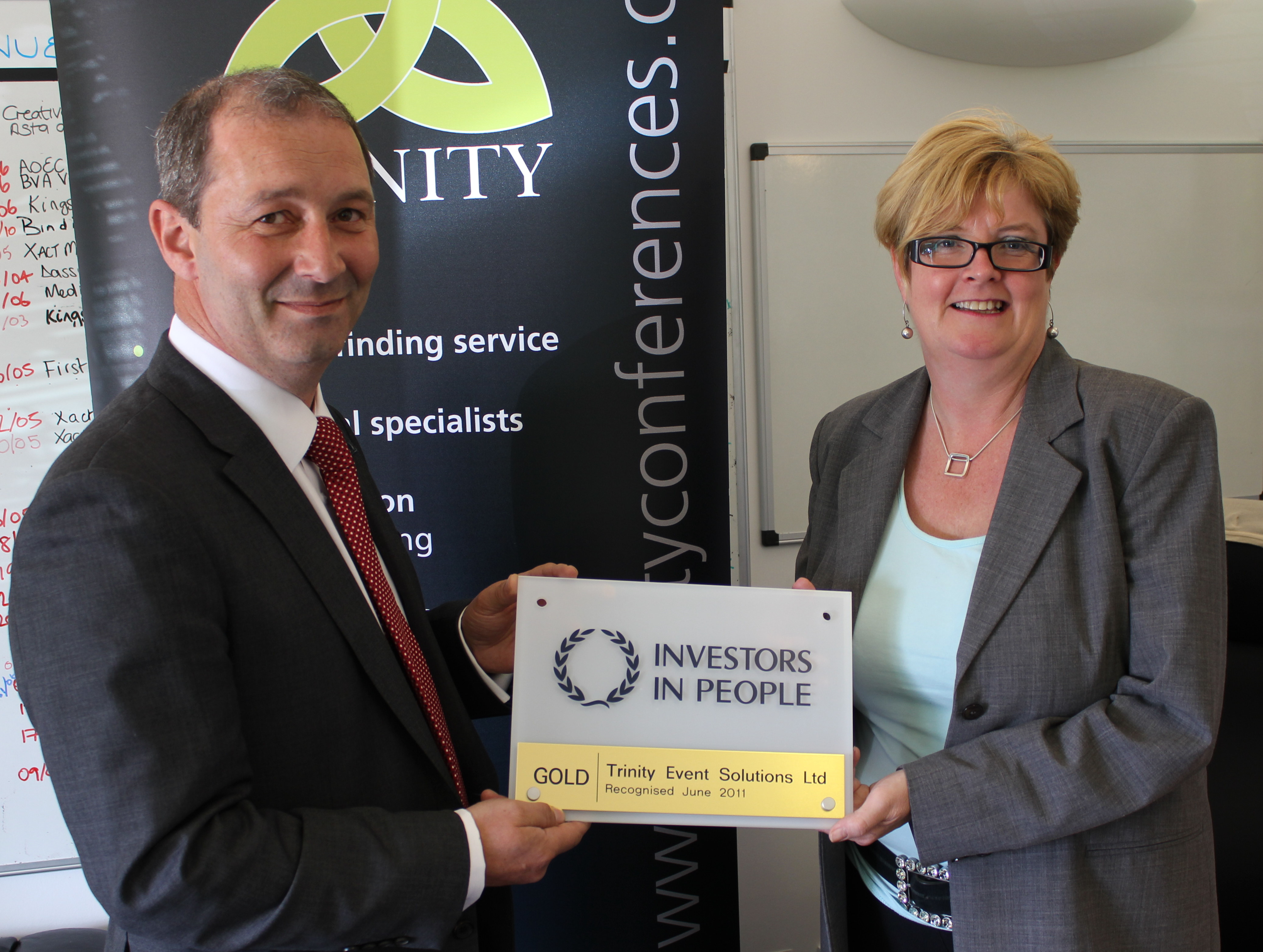 Trinity Conferences achieves IIP Gold