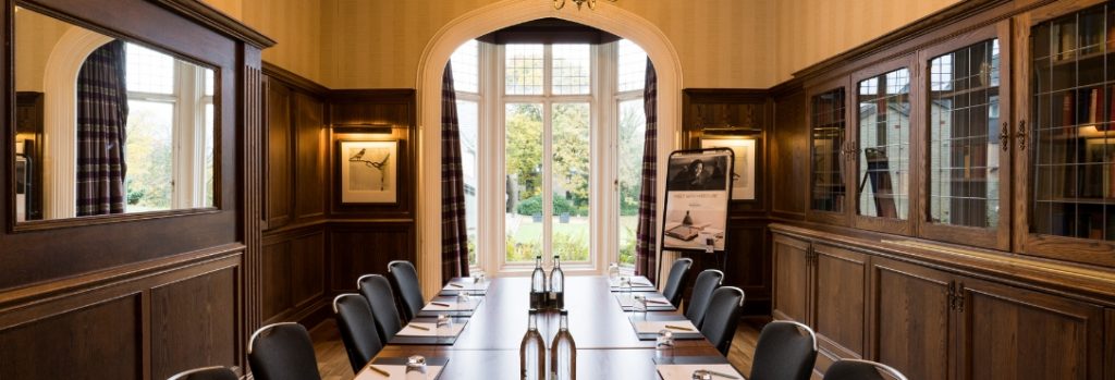 Inside a meeting room at Vine Hotels' Kenwood Hall